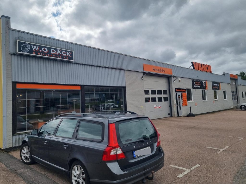W.O Däck & Bilservice AB framsida